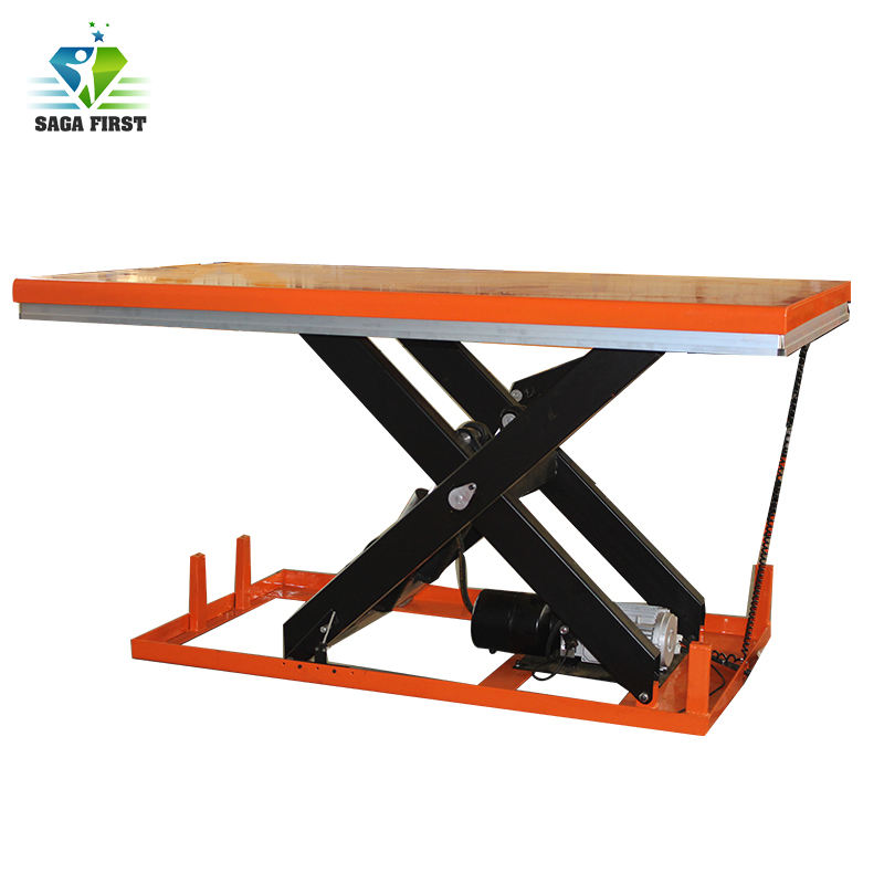 Electric Control Hydraulic Stationary Scissor Lift Table