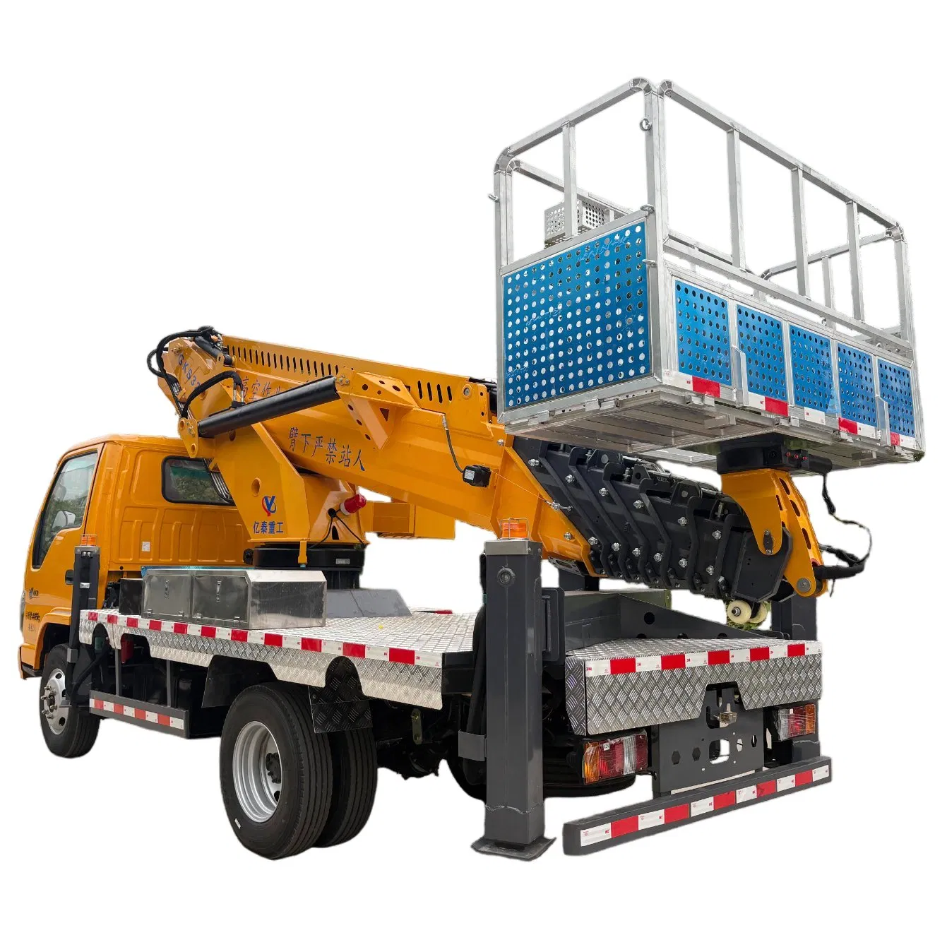 Factory Top Quality Customized 32m Aerial Work Platform Truck Telescopic Boom Bucket Vehicle High Altitude Operation Truck Wslgks32