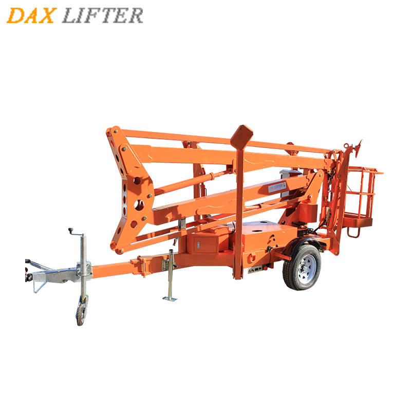 Dax Machinery 18m China Small Towable Spider Articulated Cherry Picker