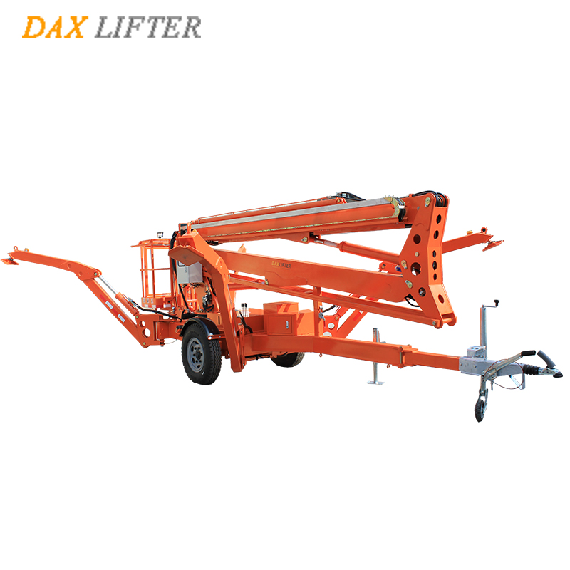 Dax Machinery 18m China Small Towable Spider Articulated Cherry Picker