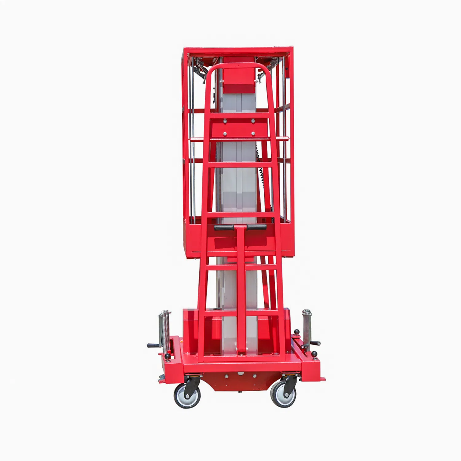 Aluminum Alloy Double Mast Aerial Work Platform Lift (14m)