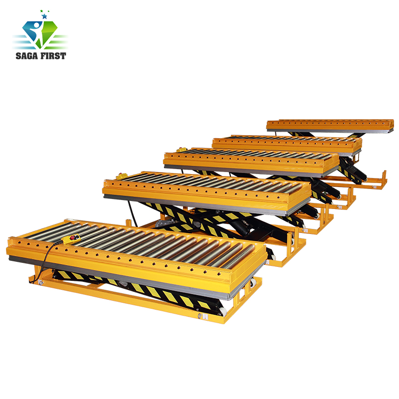 Hydraulic Lift Platform Roller Table for Production Line