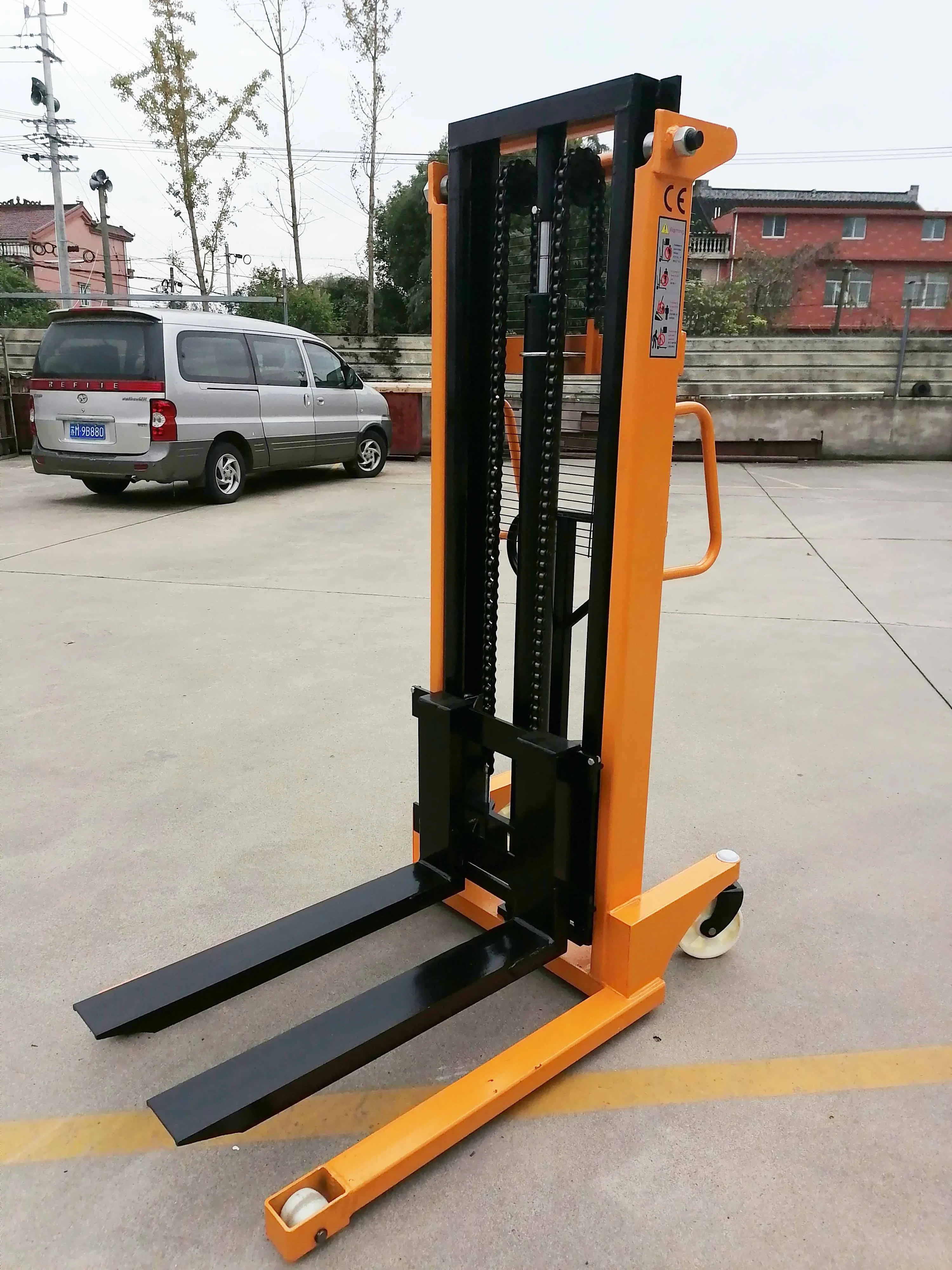 Versatile Pallet Jack Hand Manual Hydraulic Lift Stacker for Warehouse