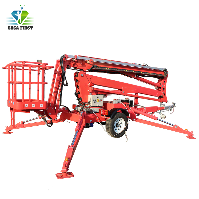 Electric Diesel Gasoline Towable Cherry Picker for Sale
