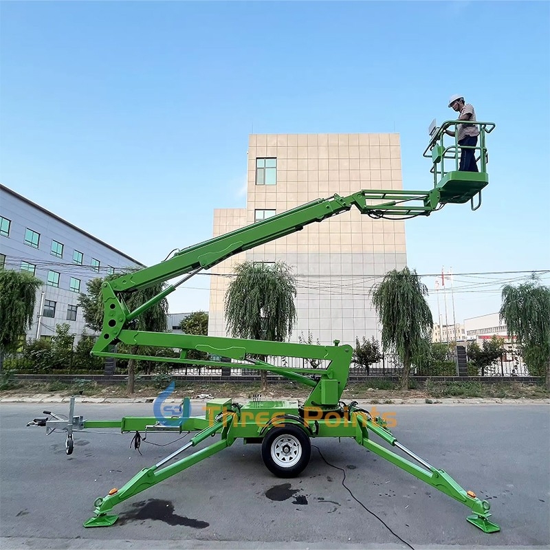 Towable Cherry Picker High Capacity CE Approved for Tree Trimming
