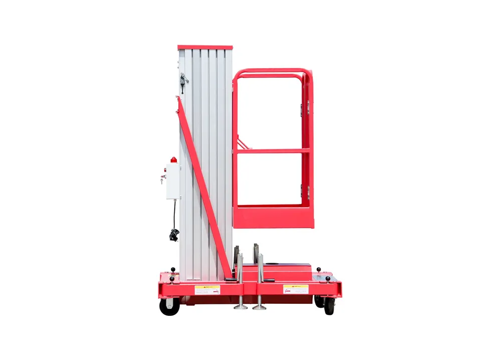 Aluminum Single Mast Lift