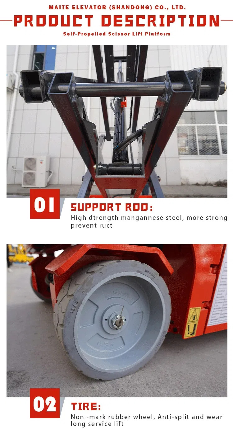 Heavy Duty Scissor Lift Detail