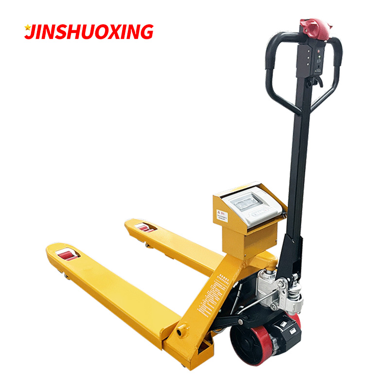 China Cheap Price 2t 3t Forklift Electric Tuck Hand Pallet Jacks with Scale Manual Pallet Truck