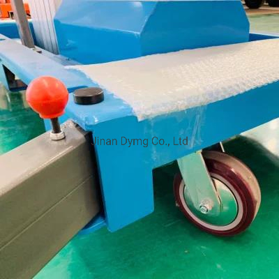 6m 8m 10m Singe Mast Aluminum Alloy Manual Lift One Man Lift for Aerial Working