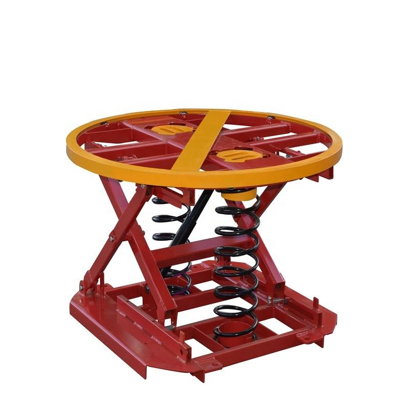 Hydraulic Pallet Spring Level Loader Positioner Lift Table