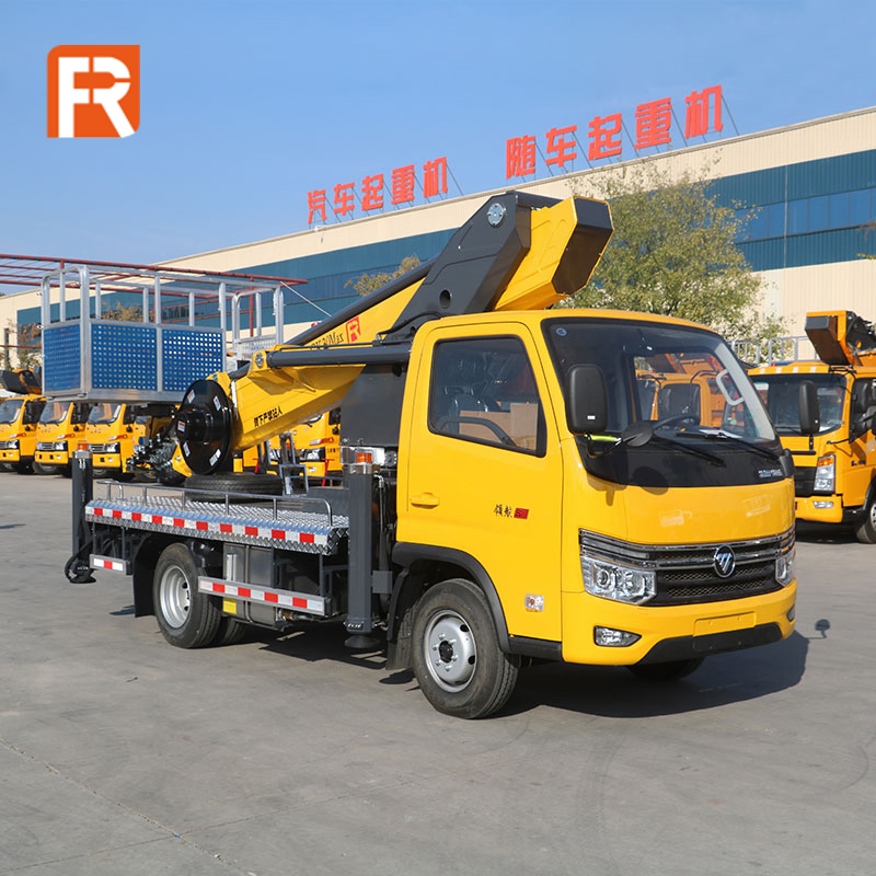 18-60 Meters Hydraulic Telescopic Boom Aerial Work Platform Large Heavy Duty Man Lift Factory Direct Sale Aerial Platform