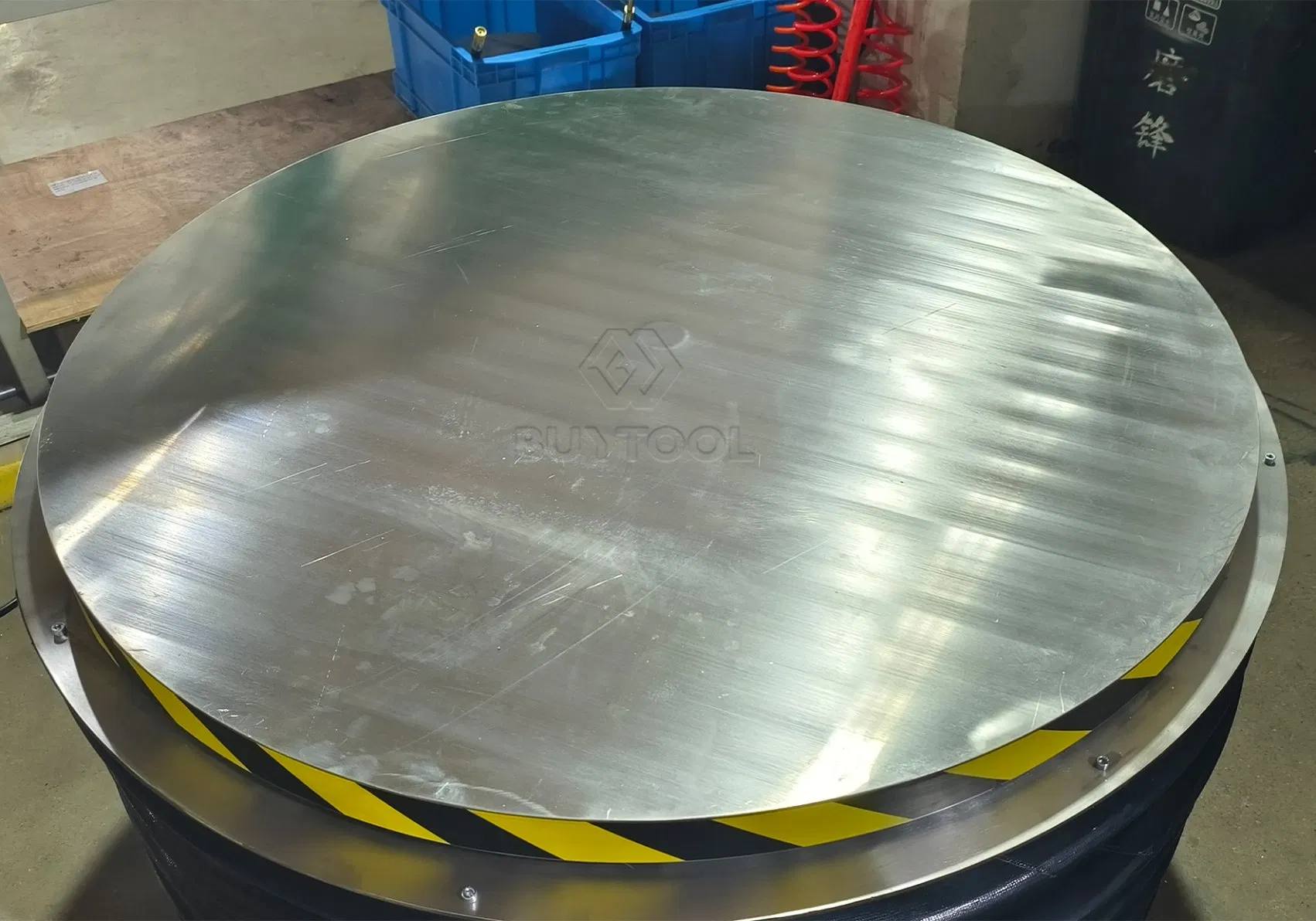 SS304 Stainless Steel Rotary Lift Table with Dust Cover