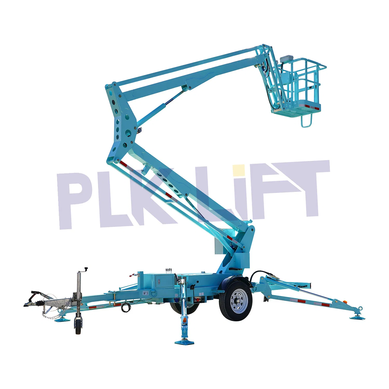 10m 12m 14m Gasoline Diesel Hydraulic Manlift Towable Cherry Picker Price