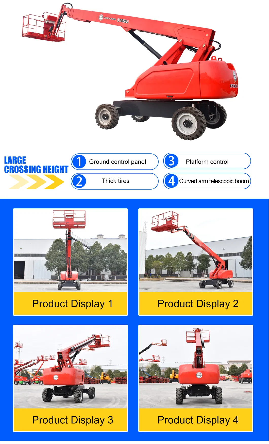 Hydraulic Cherry Picker Details