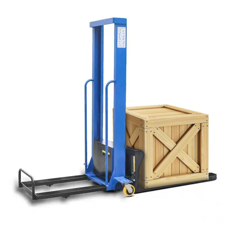 Customizable in Multiple Specifications Manual Stacker Self Loading Folklift with CE
