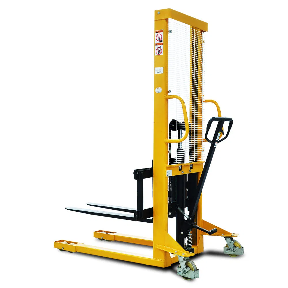 Easy Operated 2t 3m Manual Hand Pallet Stacker Manual Forklift with CE