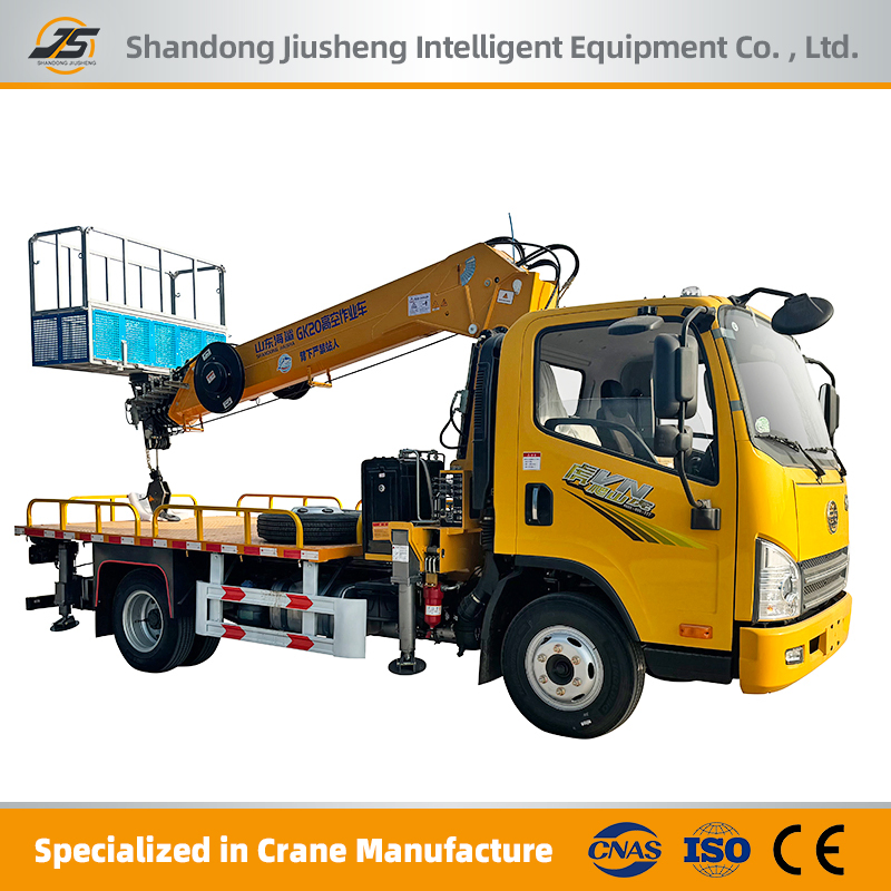 Straight Arm Aerial Work Platform 20m Wall Cleaning High-Altitude Operation Truck