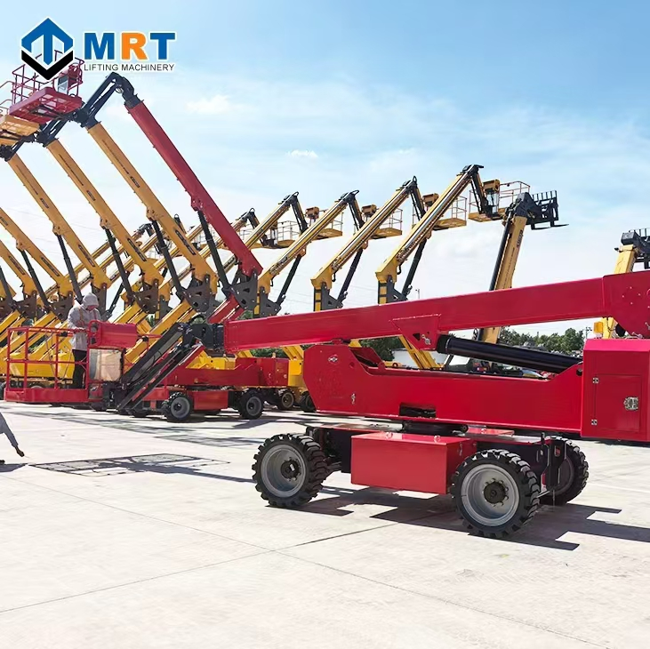 Cheap Price 12m 14m 16m 20m 22m 24m 26m 28m 34m Self-Propelled Towable Boom Lift Articulated Telescopic New Boom Lift