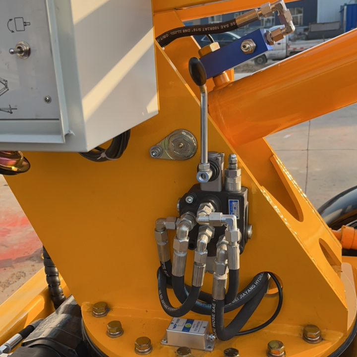 Electric Hydraulic Battery Man Towable Spider Lift Cherry Picker