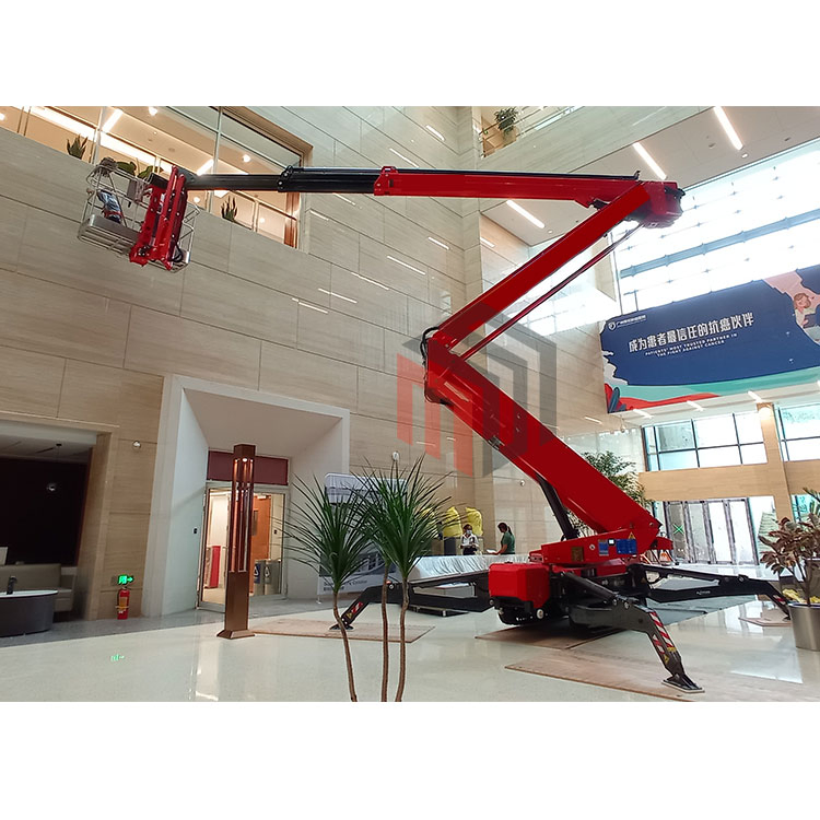 20m 22m 24m 28m 32m Towable Boom Lift Cherry Picker for Sale