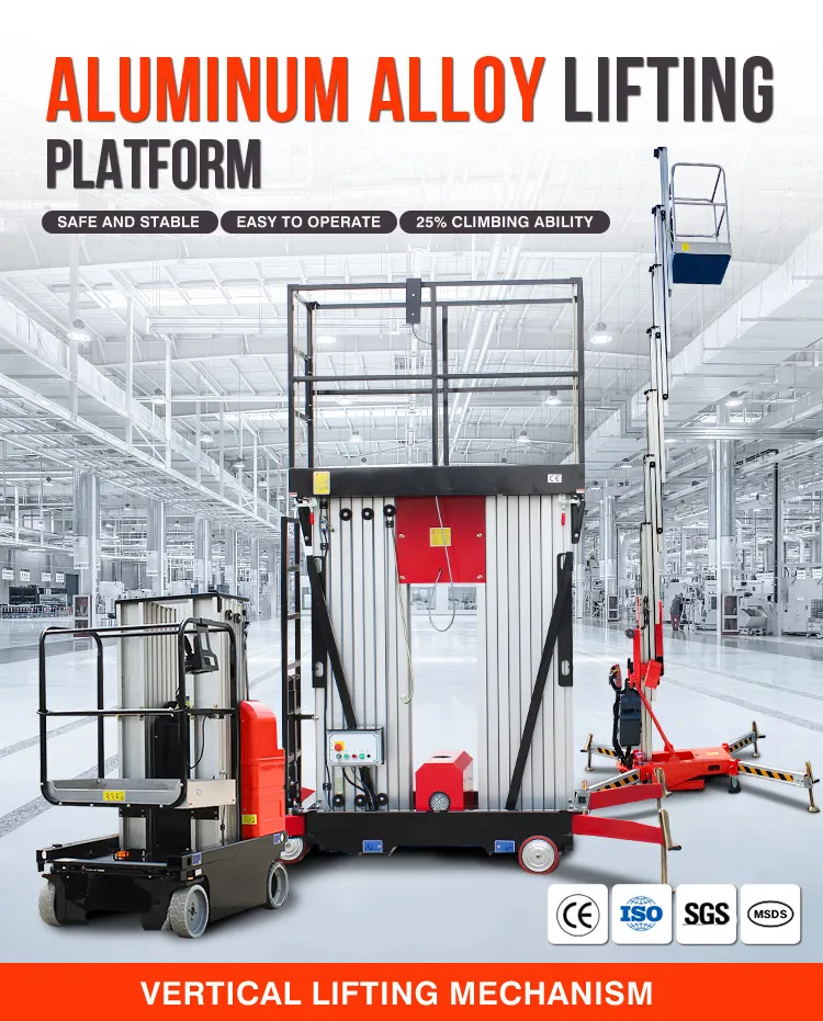 Single Vertical Mast Lift