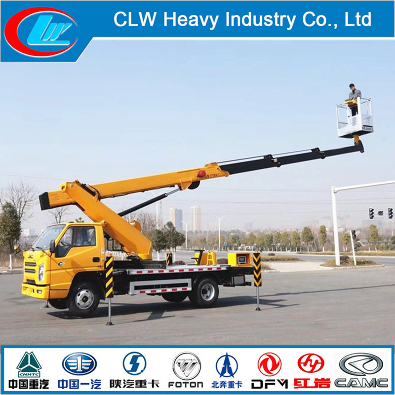 Jmc Hydraulic Mobile Aerial Truck Aerial Ladder Platform Truck