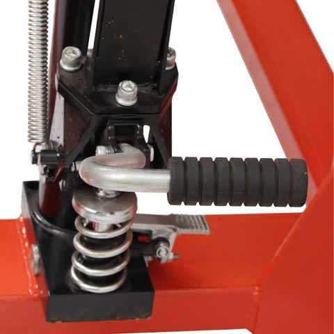 Corrosion-Resistant 1-Ton Manual Stacker for Narrow Aisles &amp; Heavy Loads