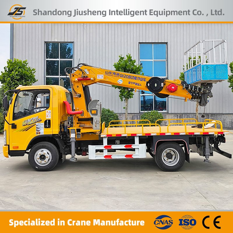 Straight Arm Aerial Work Platform 20m Wall Cleaning High-Altitude Operation Truck