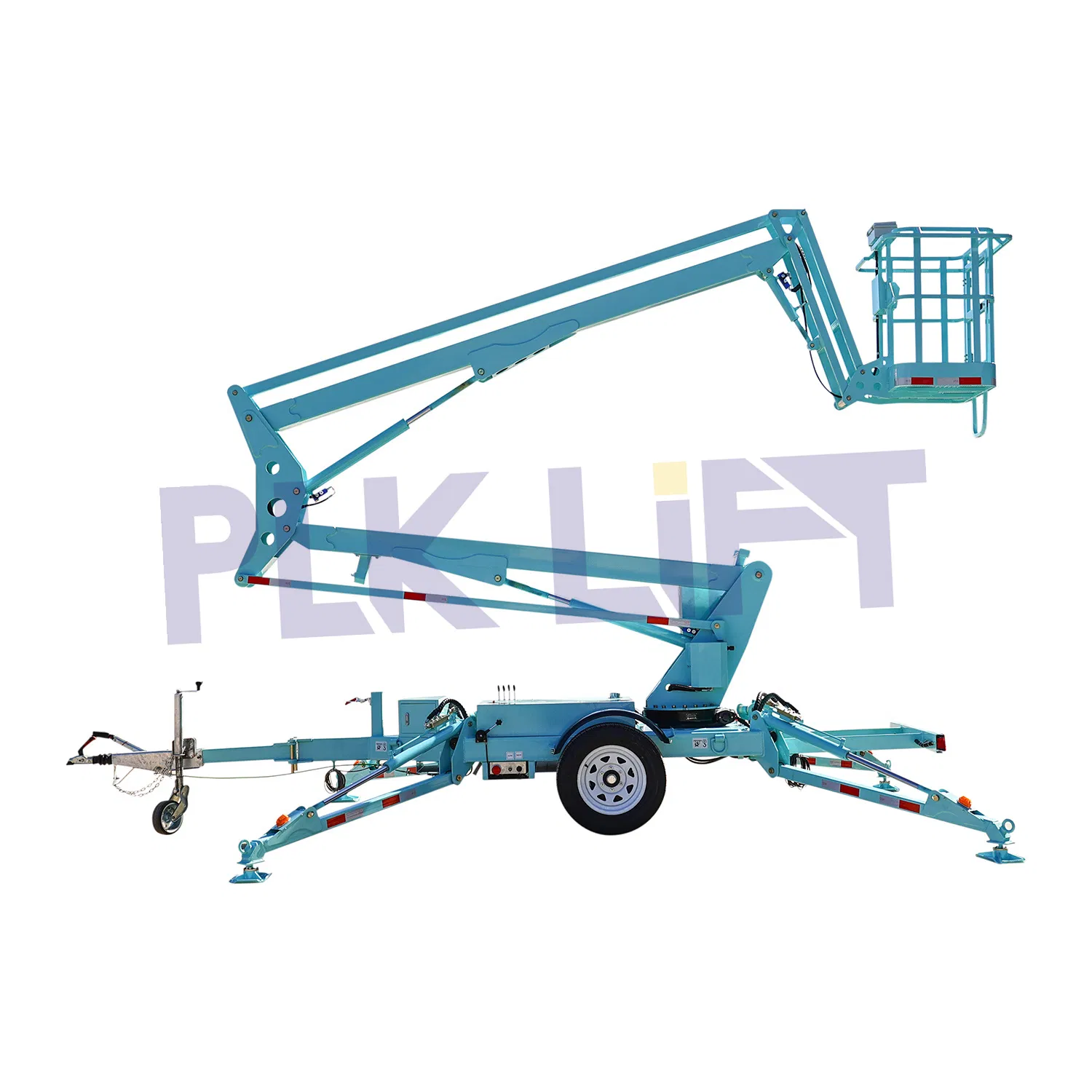 10m 12m 14m Gasoline Diesel Hydraulic Manlift Towable Cherry Picker Price