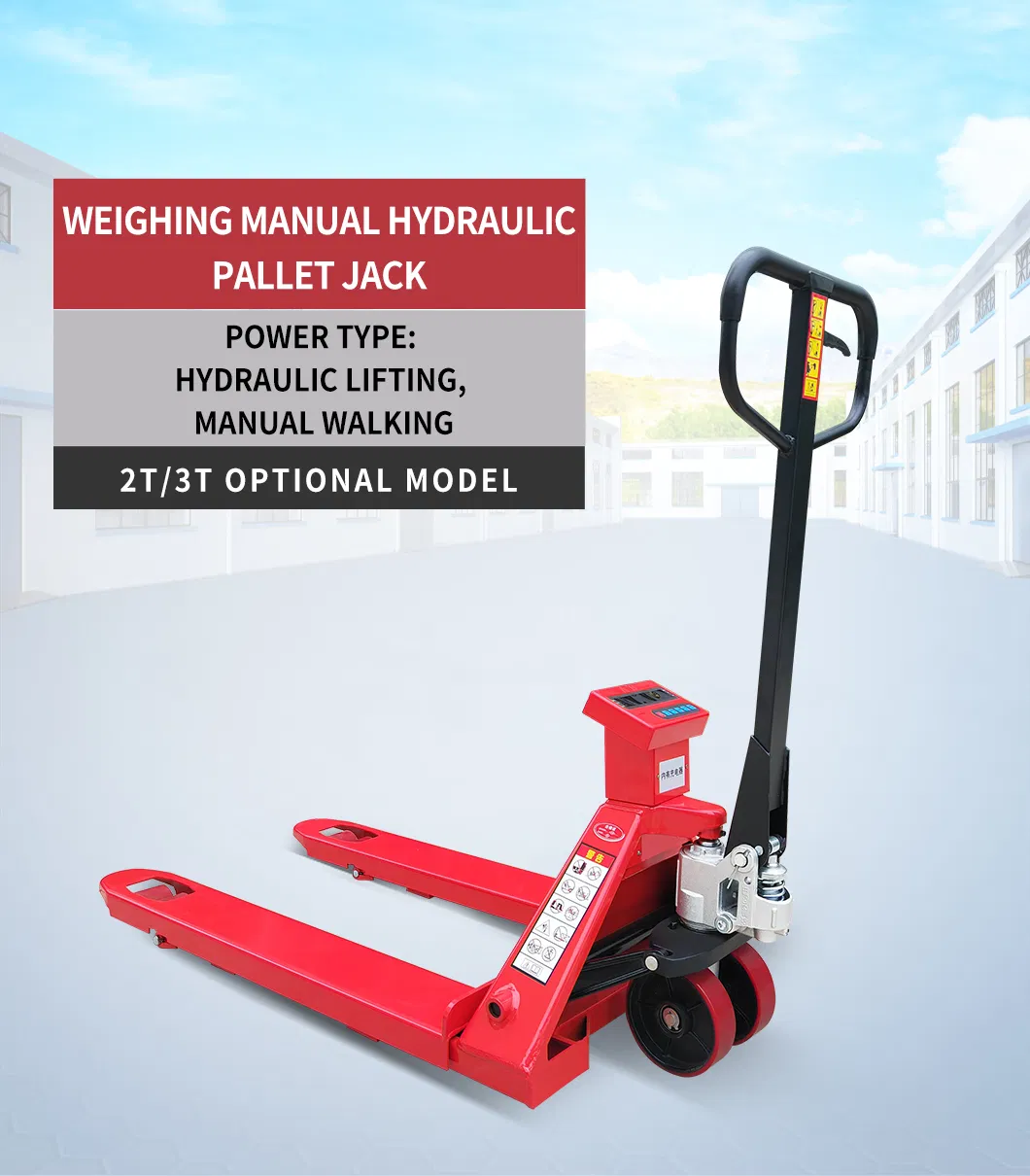 Hand Pallet Jack with Scale