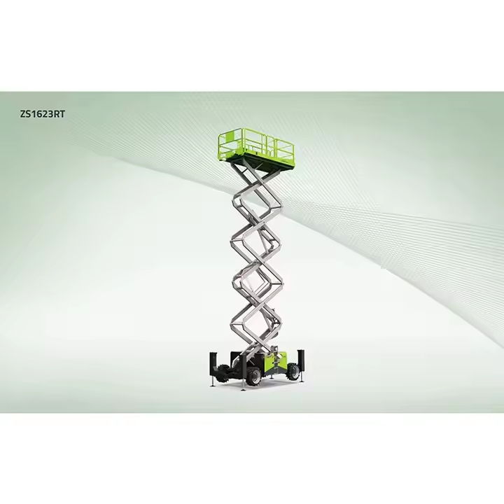 Heavy Duty 680kg Capacity Rough 18m Work Height Zs1623rt Terrain Scissor Lift