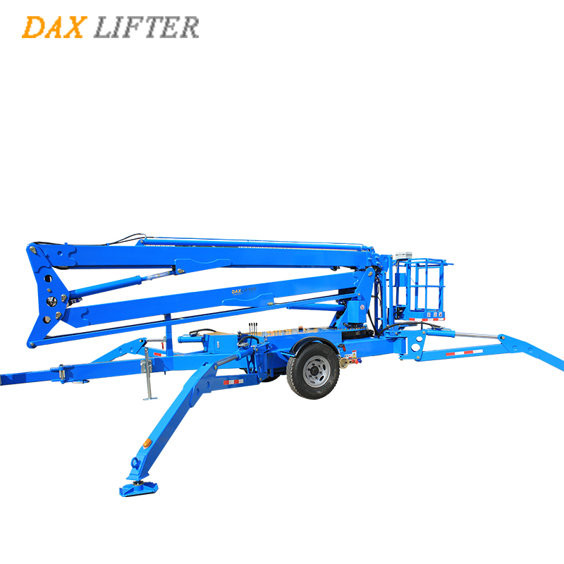 Dax Machinery 18m China Small Towable Spider Articulated Cherry Picker