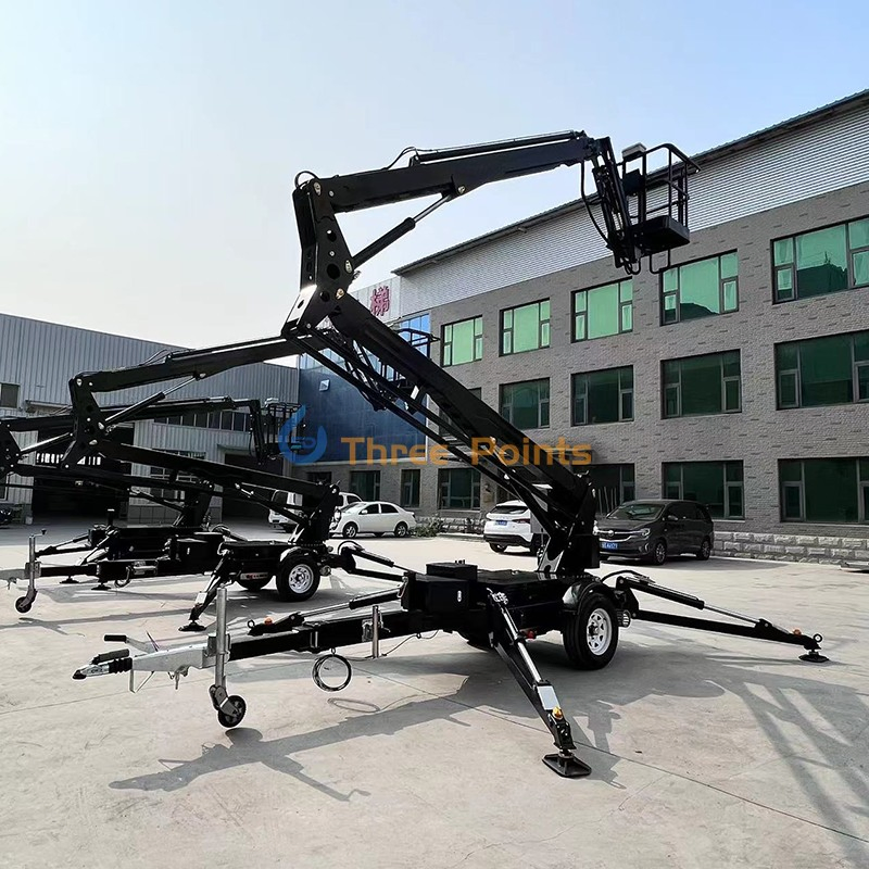 High Quality Industrial Towable Truck Mounted Hydraulic Cherry Picker