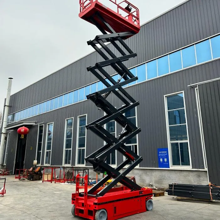 Electric Scissor Lift Detail
