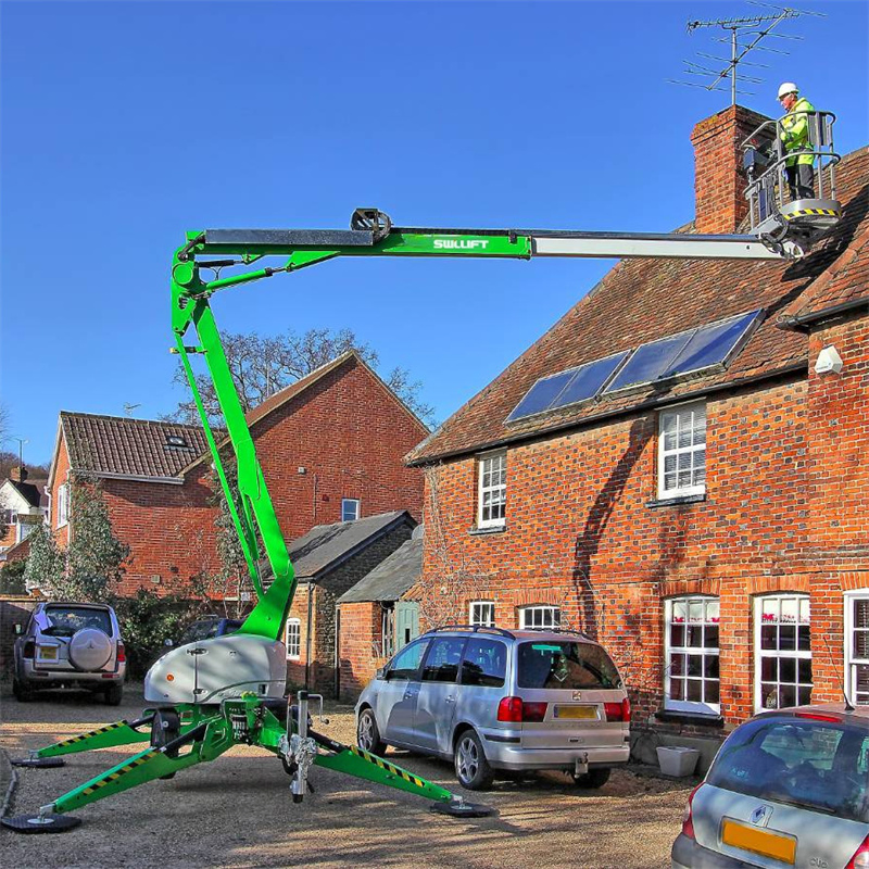 Towable Cherry Picker – High Capacity &amp; CE Approved for Tree Trimming