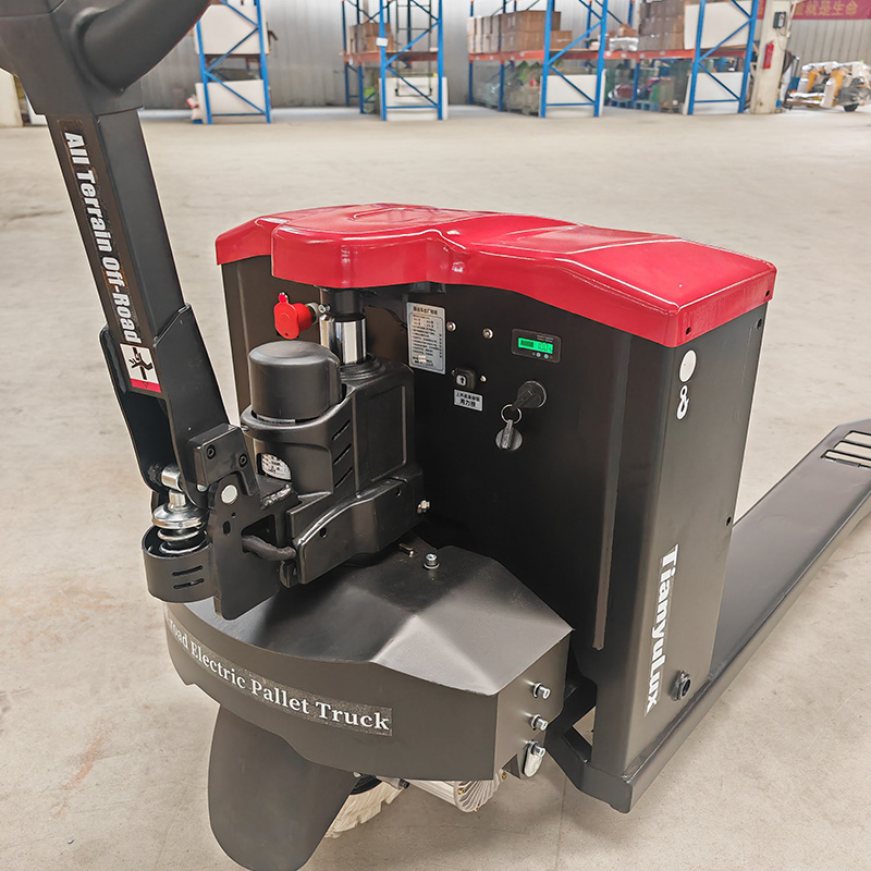 3t Load Capacity Powerful Climbing, Flexible and Convenient, Electric Pallet Truck