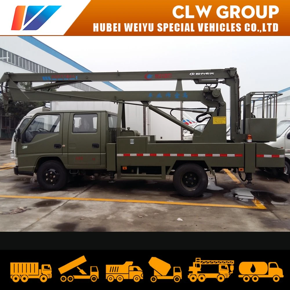 18m/20m/22m Pick up Truck Articulated Boom Lift Cherry Picker with Aerial Work Platform