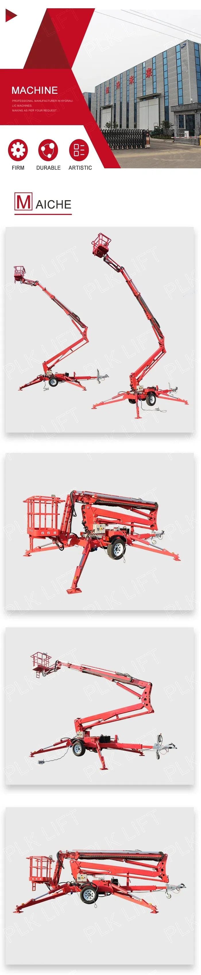 Hydraulic Boom Lift Details