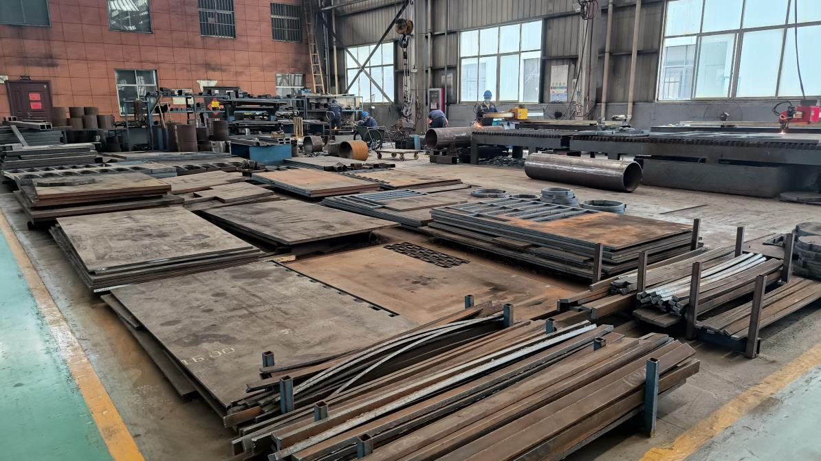 Raw material inspection and selection for Kleen Lift lifting equipment manufacturing