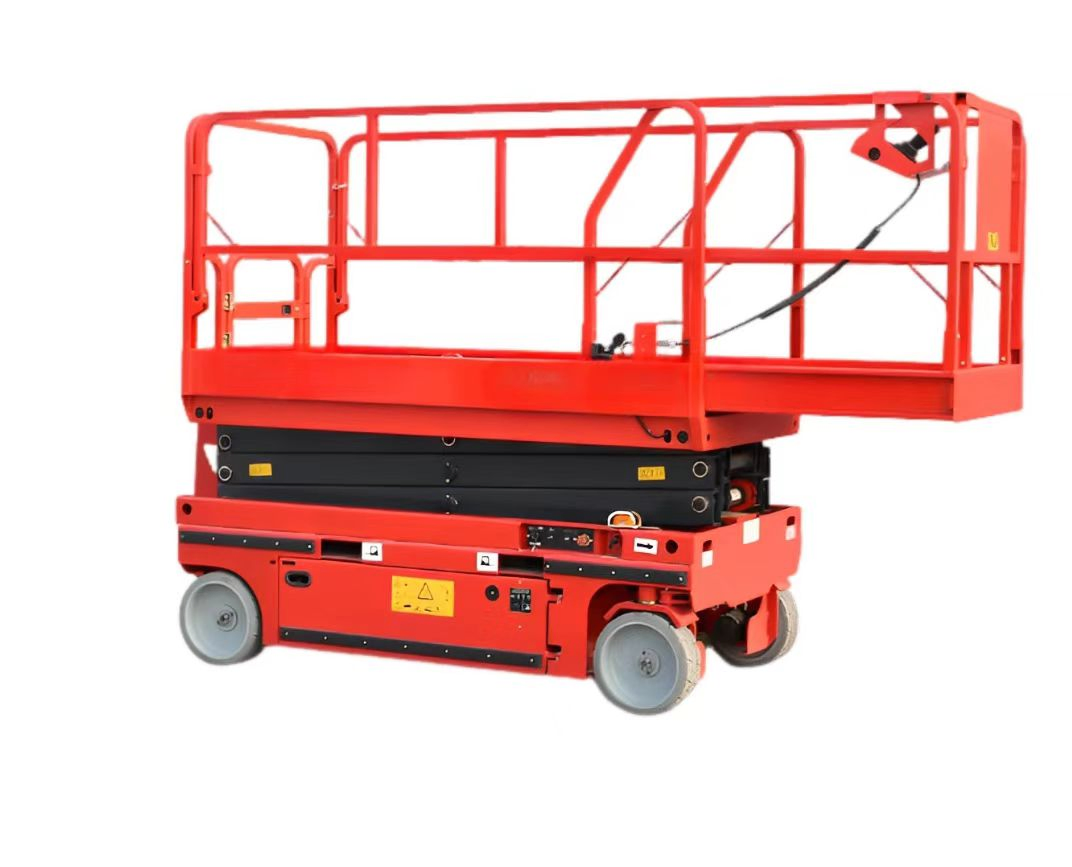 6.5m Self-Propelled Crawler Scissor Lift for Rough Terrain