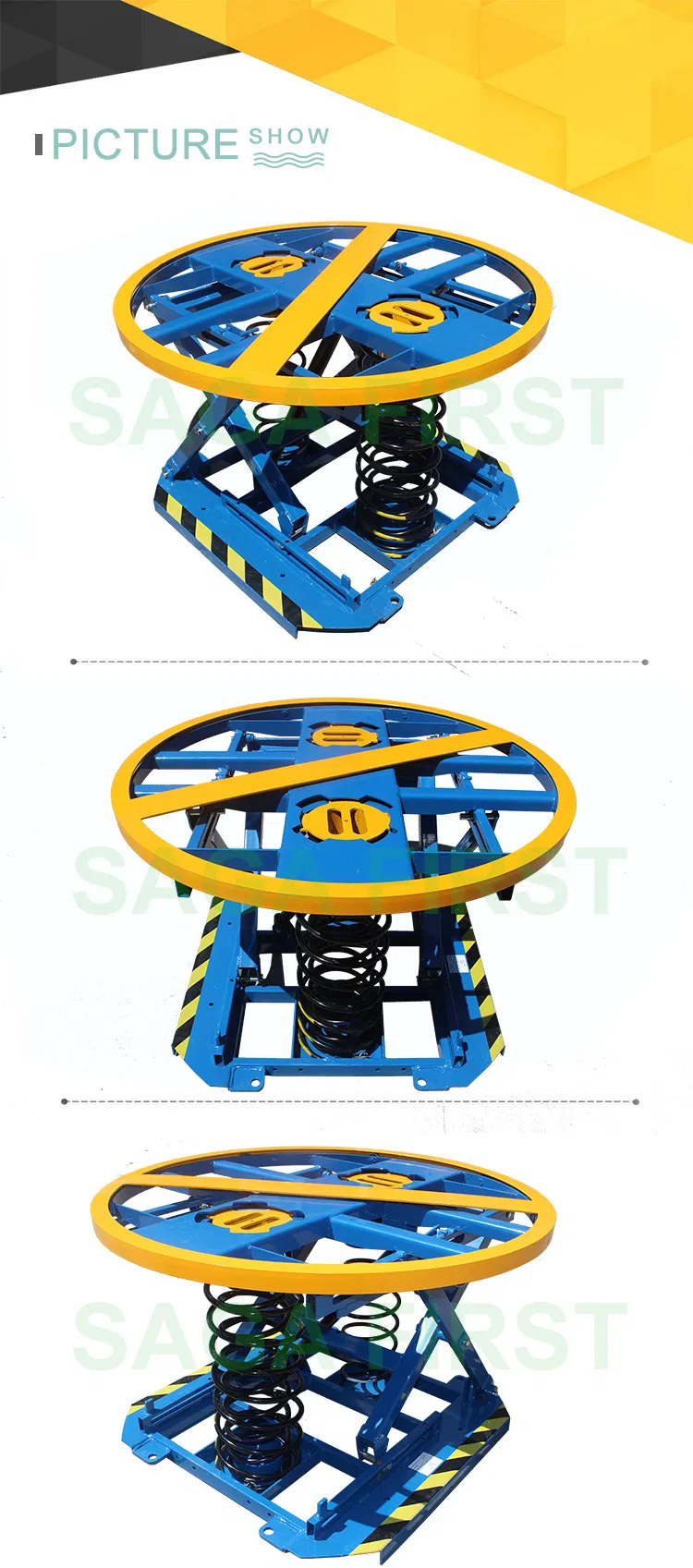 Hydraulic Scissor Pallet Lift Table Details