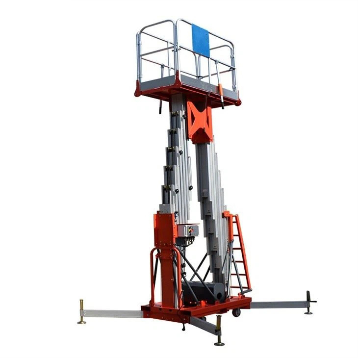 Premium Dual Mast Aluminum Lift for Heavy-Duty Applications