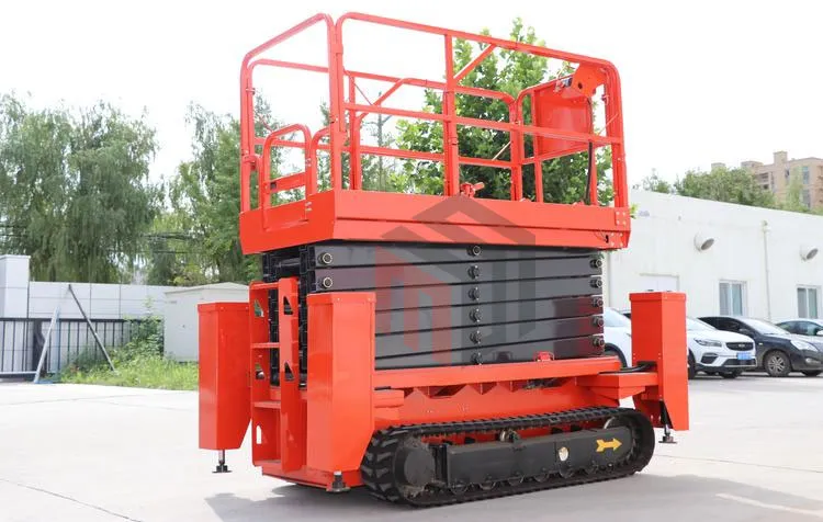 Electric Scissor Lift with Non-marking Tyres