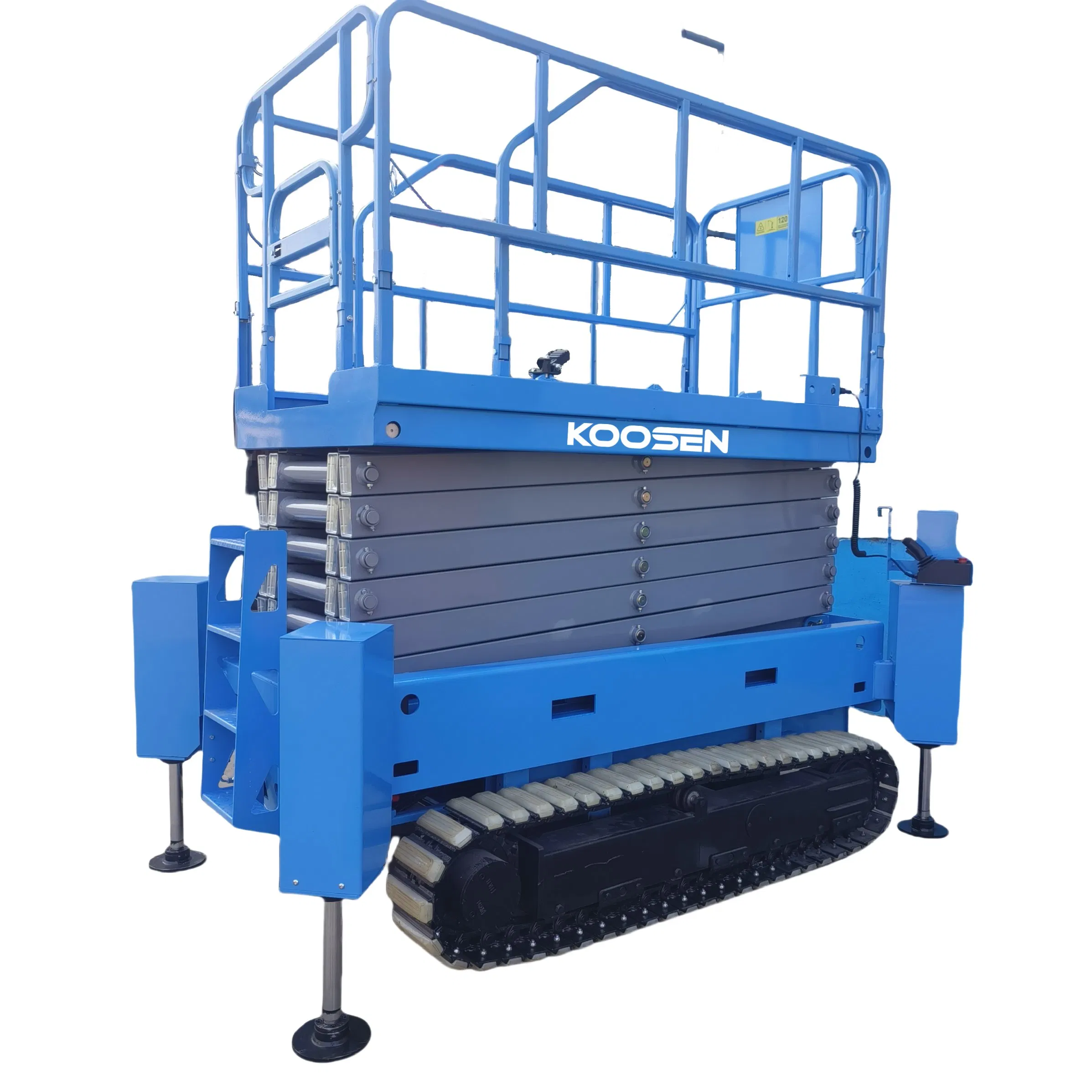 Rough Terrain Manufacturer Hydraulic Crawler Tracked Scissor Lifts with Track