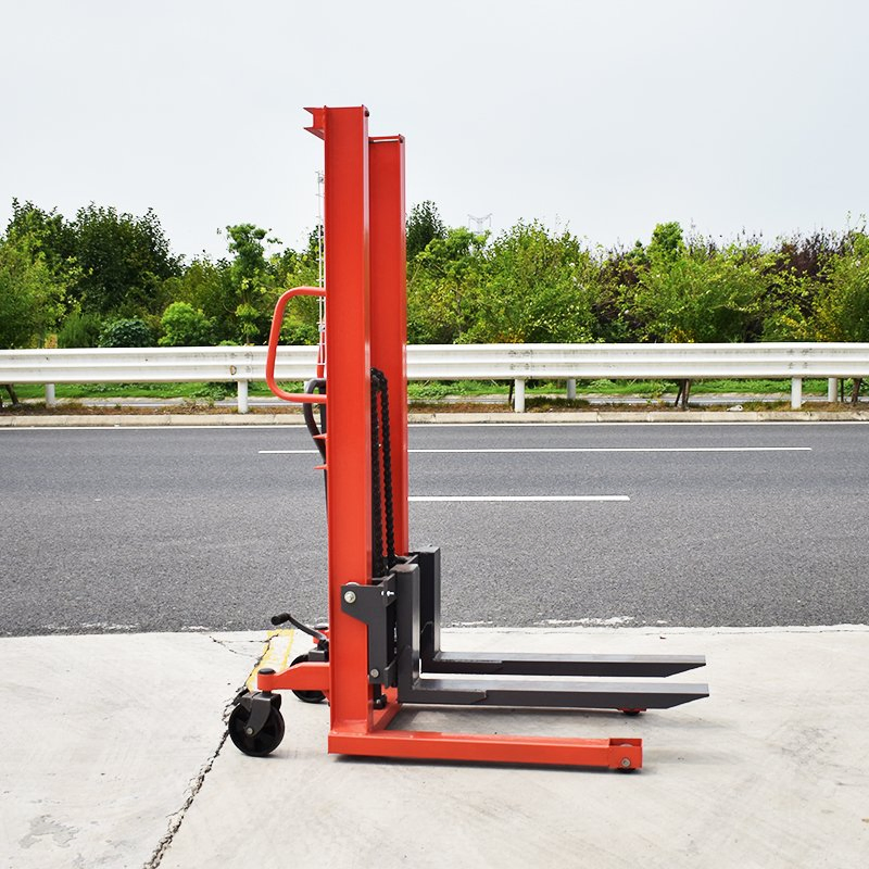 Manual Pallet Operated Stacker Hydraulic 1.5t 1.6m Lifting Pallet Stacker