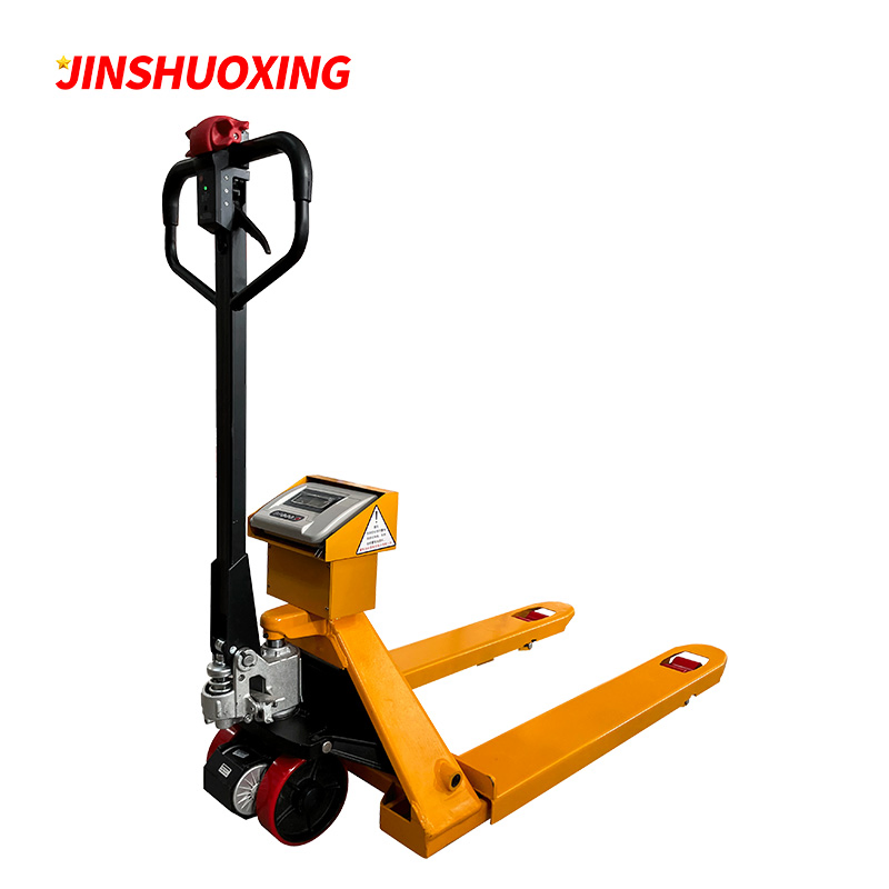 China Cheap Price 2t 3t Forklift Electric Tuck Hand Pallet Jacks with Scale Manual Pallet Truck