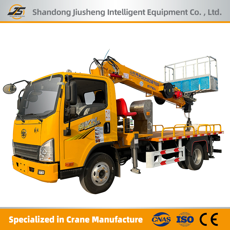25m Straightarm Aerial Work Truck Building Exterior Wall Construction Aerial Work Platform
