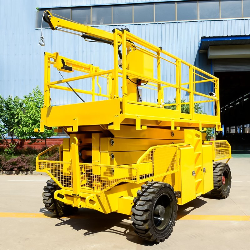 Tracked Scissor Lift 26FT for Sale, CE Approved, Ideal for Rough Terrain and Outdoor Use