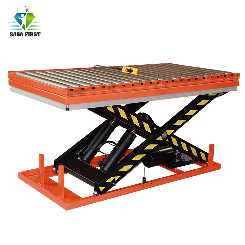 Electric Control Hydraulic Stationary Scissor Lift Table