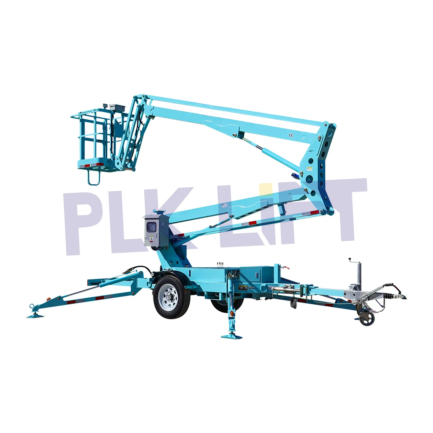 10m 12m 14m Gasoline Diesel Hydraulic Manlift Towable Cherry Picker Price